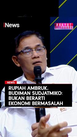 Rupiah Ambruk, Budiman Sudjatmiko: Bukan Berarti Ekonomi Bermasalah