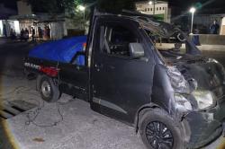 Kecelakaan Mobil Pikap Tabrak Toko Sembako di Jombang, Sopir Diduga Mengantuk