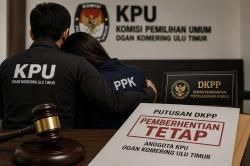 Selingkuh dengan Bawahan, Anggota KPU Ogan Komering Ulu Timur Dipecat!
