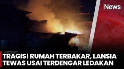 Geger Kebakaran Subuh di Cideng: Satu Lansia Tewas, Lima Warga Luka Bakar Parah