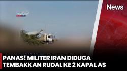 Militer Iran Klaim Gunakan Rudal Qadir untuk Paksa Mundur Armada Angkatan Laut AS