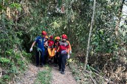 Pilu! Terseret Arus Sungai Cianten Bogor saat Berenang, Balita Ditemukan Tewas