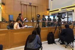 Sidang Replik, Oditur Minta 4 Tentara Penyiram Air Keras Andrie Yunus Divonis sesuai Tuntutan