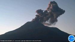 Gunung Lewotobi Laki-Laki Kembali Semburkan Abu 1.000 Meter, Status Siaga