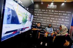 Booth iNews Media Group Ramaikan Jakarta Fair 2026