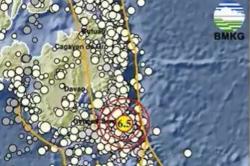 Gempa Besar Magnitudo 6,5 Guncang Melonguane Sulut Sore Ini