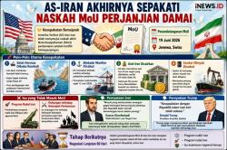Program Rudal Iran Tak Dibahas dalam MoU Kesepakatan Damai dengan AS
