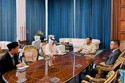 Prabowo Terima Kunjungan Menlu Qatar di Istana, Ini 3 Poin yang Dibahas 