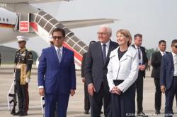 Presiden Jerman Frank-Walter Steinmeier Tiba di Jakarta, Disambut Menkes Budi Gunadi