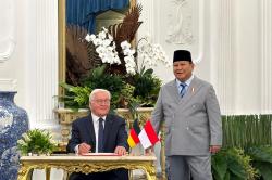 Di Hadapan Presiden Jerman, Prabowo Serukan Konflik Harus Diakhiri Lewat Perundingan