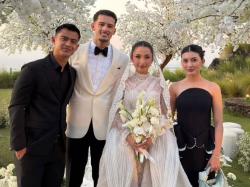 Pratama Arhan dan Inka Andestha Go Publik saat Kondangan ke Jennifer Coppen-Justin Hubner