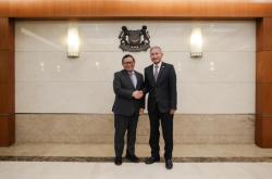 Pramono Bertemu 2 Menteri Singapura, Bahas Investasi hingga Pengembangan Transportasi Publik