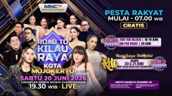 Road to Kilau Raya: MNCTV Hadir Meriahkan Hari Jadi Kota Mojokerto Ke-108