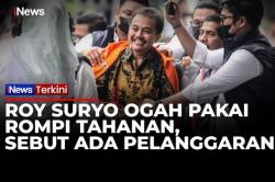 Roy Suryo Ogah Pakai Rompi Tahanan, Sempat Adu Mulut dengan Polisi