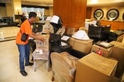 Barang-Barang Eks Hotel Sultan Mulai Direlokasi