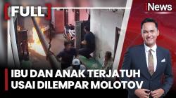  Ibu dan Anak di Koja Dilempar Bom Molotov Saat Naik Motor, Pelaku 4 Orang Diburu Polisi