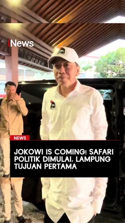 Jokowi Mulai Safari Politik, Lampung Tujuan Pertama