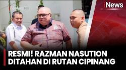 Putusan Sudah Inkrah, Jaksa Eksekusi Razman Arif Nasution ke Lapas Cipinang