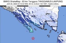 BMKG Ungkap Penyebab Gempa Tanggamus M4,9 Dipicu Aktivitas Sesar Aktif