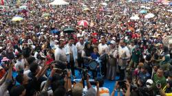 Ratusan Ribu Warga Serbu Jalan Sehat HUT Bandar Lampung, Doorprize Rumah dan Mobil