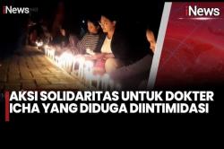 Aksi Seribu Lilin untuk Dokter Icha, Tenaga Kesehatan TTU Beri Penghormatan Terakhir