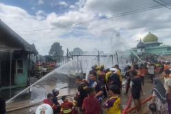 Kebakaran di Banjar Kalsel, 5 Rumah Warga Hangus Dilalap Api