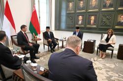 Prabowo Terima Kunjungan Presiden Belarus di Istana Merdeka 2 Juli 