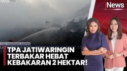 TPA Jatiwaringin Tangerang Kebakaran, 15 Hektare Area Terdampak Asap Pekat