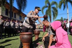 126 Personel Polres Bantul Naik Pangkat, 13 Anggota Masuki Masa Purna Tugas