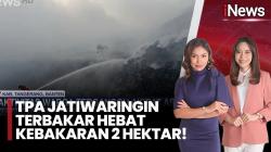 Kebakaran TPA Jatiwaringin Meluas hingga 2 Hektare, BNPB Turunkan Helikopter