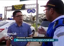 Hari Pertama Sistem Ganjil Genap di Tol Tangerang Diwarnai Protes