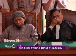 Sidang Bom Thamrin Kembali Digelar, Saksi Menangis