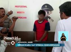 Terbawa Nafsu, Pedagang Manisan di Jambi Cabuli Anak Tiri