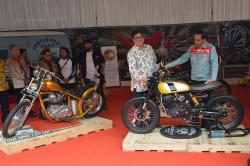 Presiden Jokowi Lihat Chopper Miliknya Tampil di IIMS 2018