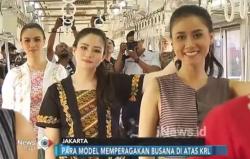 Peringati Hari Kartini, PT KCI Gelar Fashion Show di KRL