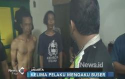 Ngaku Tim Buser, 5 Pelaku Curanmor Dihakimi Warga
