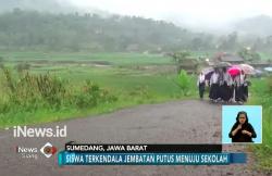 Jalan Kaki 2 Km, Kisah Perjuangan Siswi Sumedang ke Sekolah