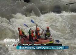 Wisata Arung Jeram di Sungai Nimangan Pacu Adrenalin