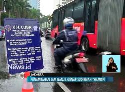Sambut Asian Games, Ganjil Genap Dimajukan Jadi Pukul 06.00 WIB