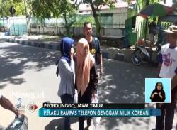 Asyik Main HP, Telepon Genggam Mahasiswi Dijambret