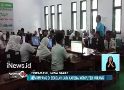 Kurang Komputer, Siswa SMPN 1 Karangampel Ujian di SMK NU
