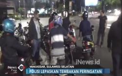 Polisi di Makassar Bubarkan Ratusan Pembalap Liar