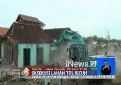 Pembebasan Lahan Tol Batang-Semarang Berlangsung Ricuh