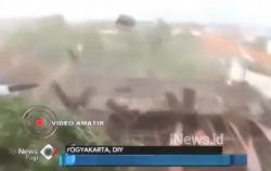 Puting Beliung Terjang Yogyakarta, Puluhan Rumah Rusak