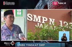 Hari Terakhir UNBK, Ujian Siswa SMPN 123 Jakarta Berjalan Lancar