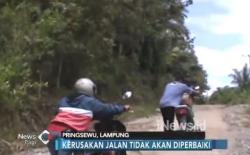Akan Ditenggelamkan, Dinas PU Pringsewu Pindahkan Akses Jalan