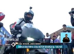 Indonesia CBR Race Day Digelar, Darius Sinathrya Cicipi Motor Seharga Rp7 Miliar