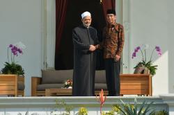 Presiden Jokowi Bertemu Imam Besar Al Azhar Muhammad Ath-Thayyib