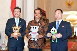 Terima Dubes Korsel dan Korut, Jokowi Apresiasi Perdamaian di Semenanjung Korea