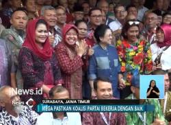 Megawati Pimpin Pemenangan Pilgub Jatim, Khofifah Kunjungi Pesantren